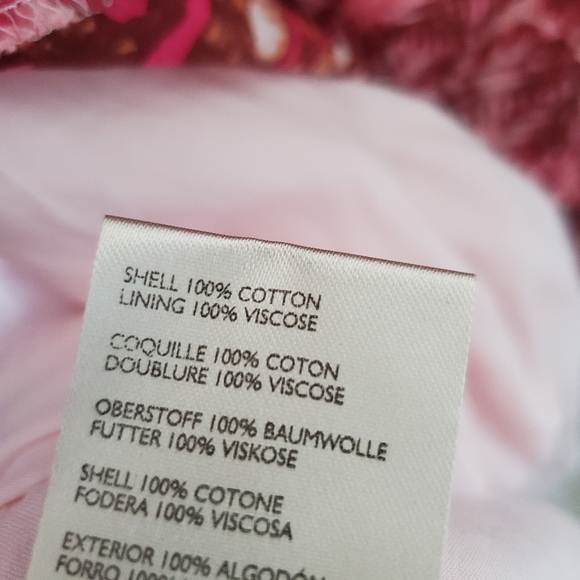 NEW Free People Pink Fushia Combo Short Sleeve Batik Tent Loose Fit Dress Size S - Picture 14 of 16